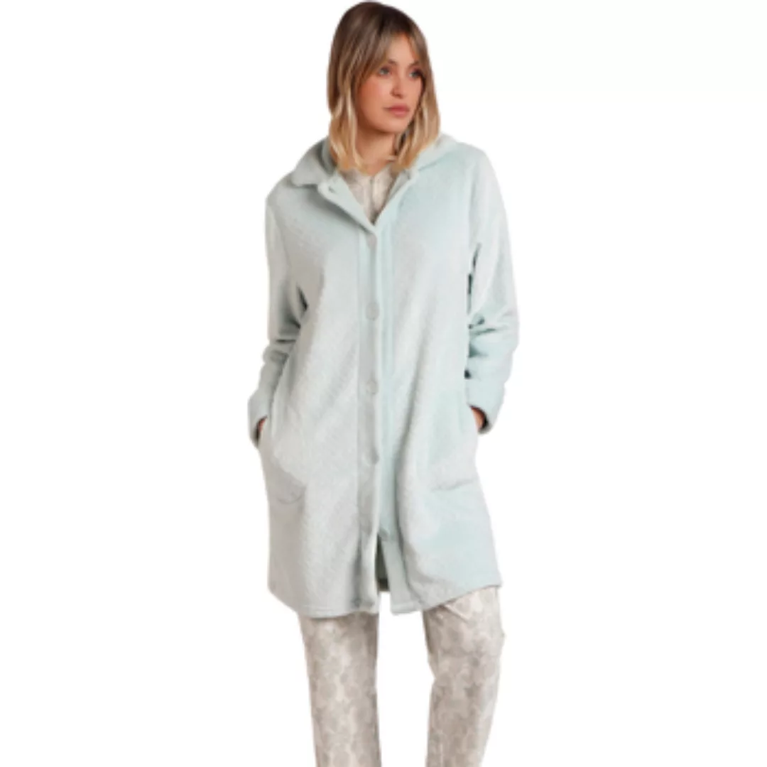 Admas  Pyjamas/ Nachthemden Hausjacke Aqua günstig online kaufen