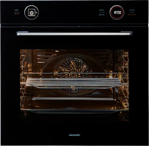 Hanseatic Einbaubackofen »HBO7213A1«, Einfache Handhabung durch 2 Bedienkne günstig online kaufen