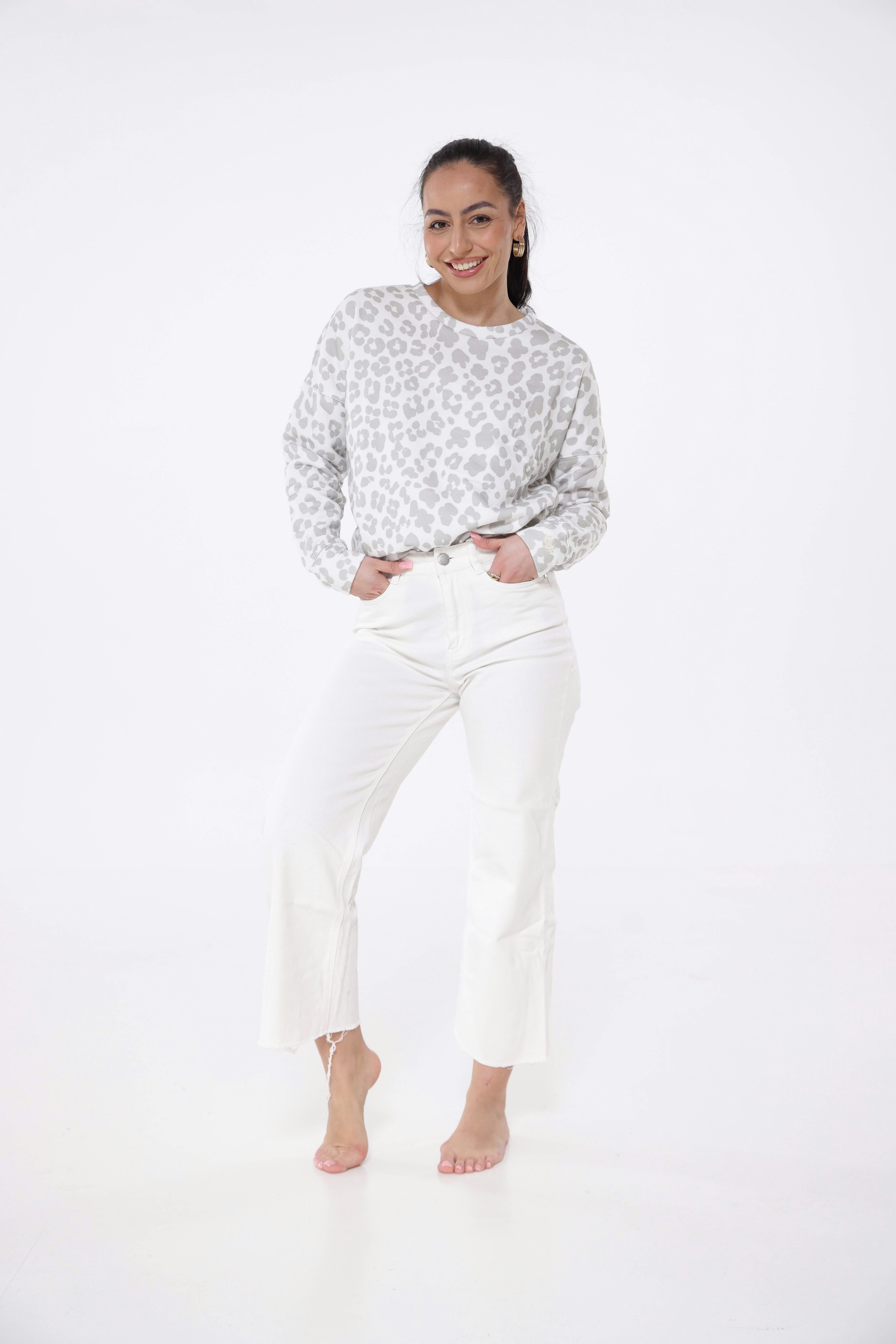 Lara Laurén Rundhalspullover MEL Rundhalspullover Oversize günstig online kaufen