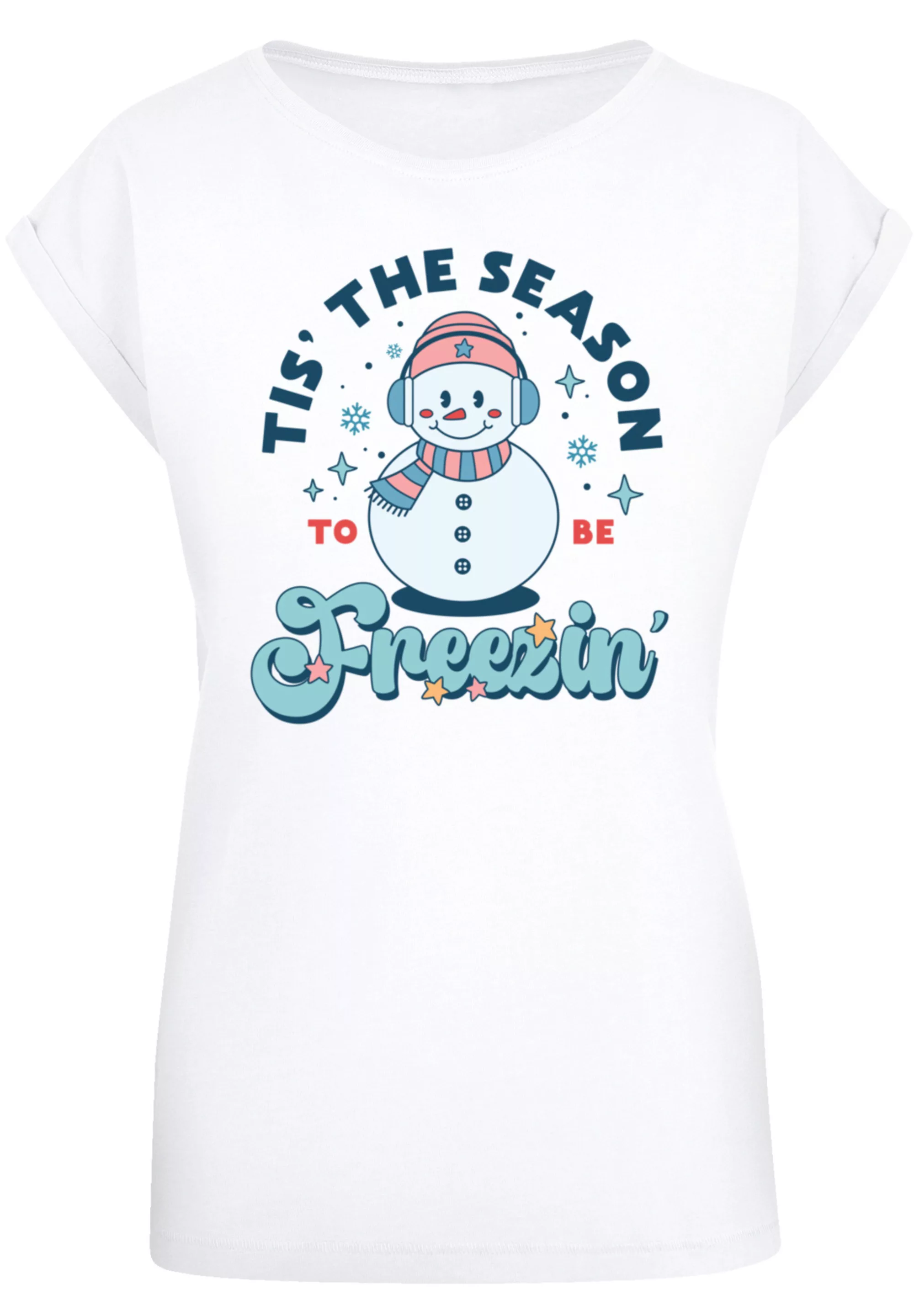 F4NT4STIC T-Shirt "Tis The Season to Be Freezin Winter", Premium Qualität günstig online kaufen