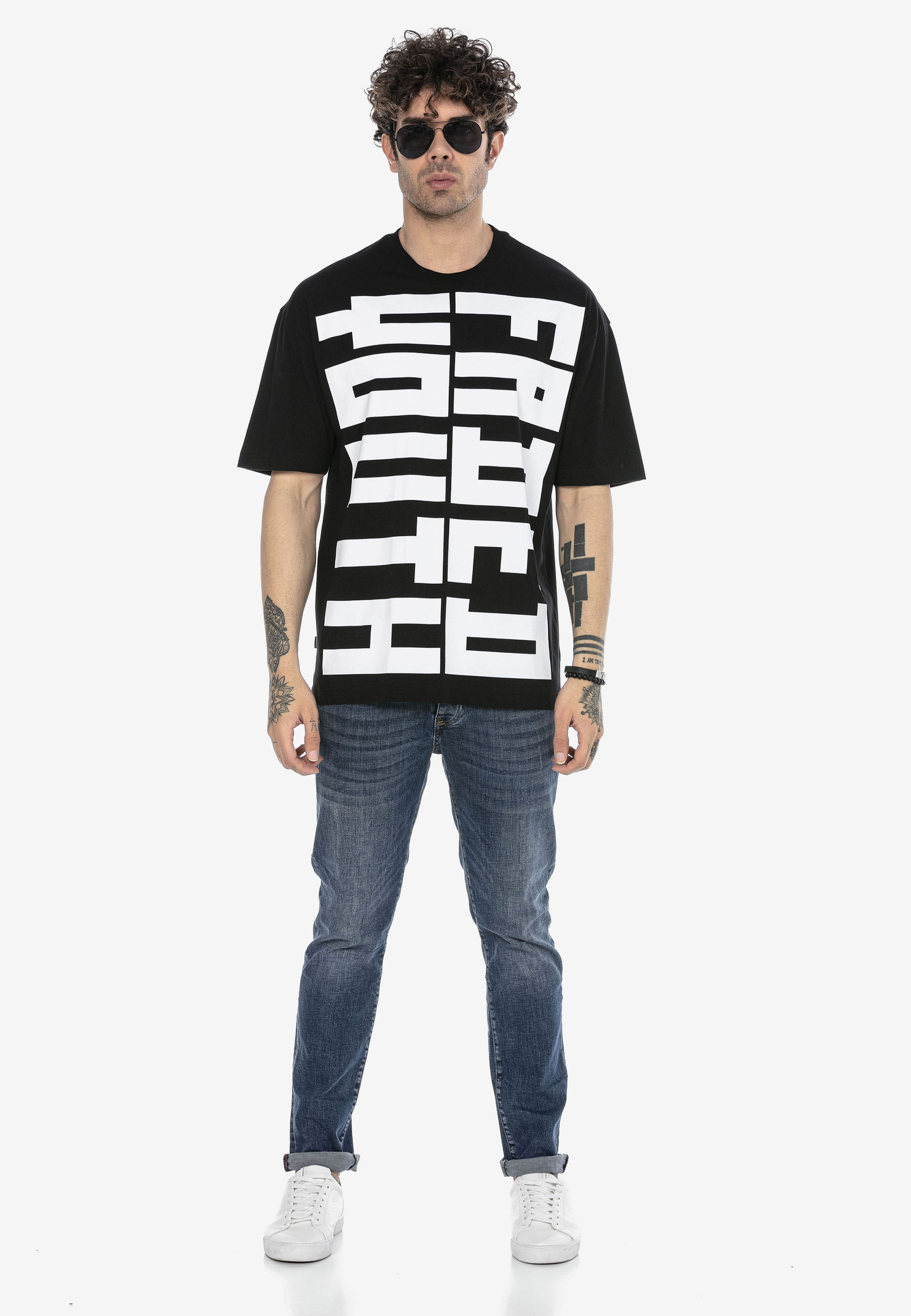 RedBridge T-Shirt "Miramar", T-Shirt Oversize Faded Youth günstig online kaufen