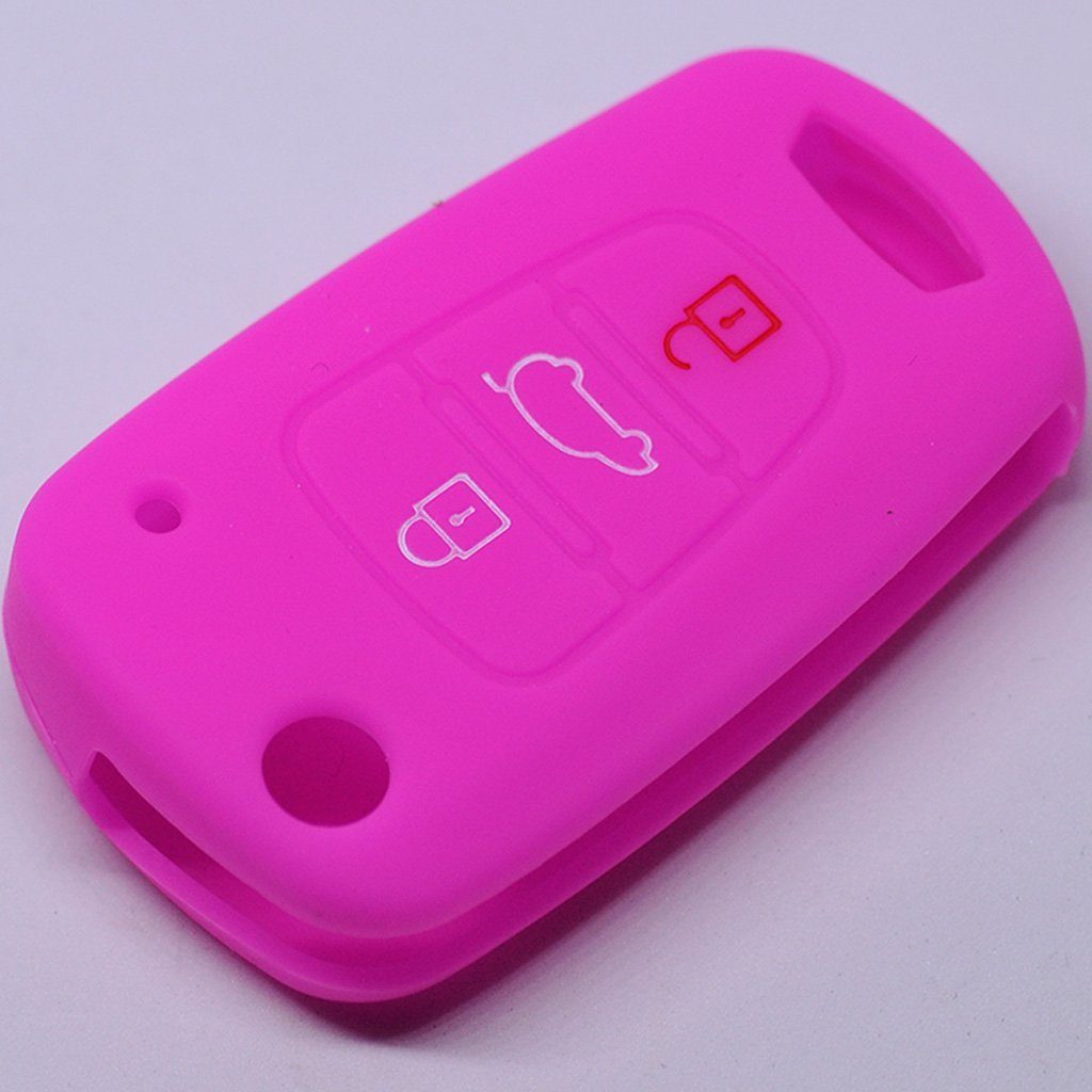 mt-key Schlüsseltasche Autoschlüssel Softcase Silikon Schutzhülle günstig online kaufen