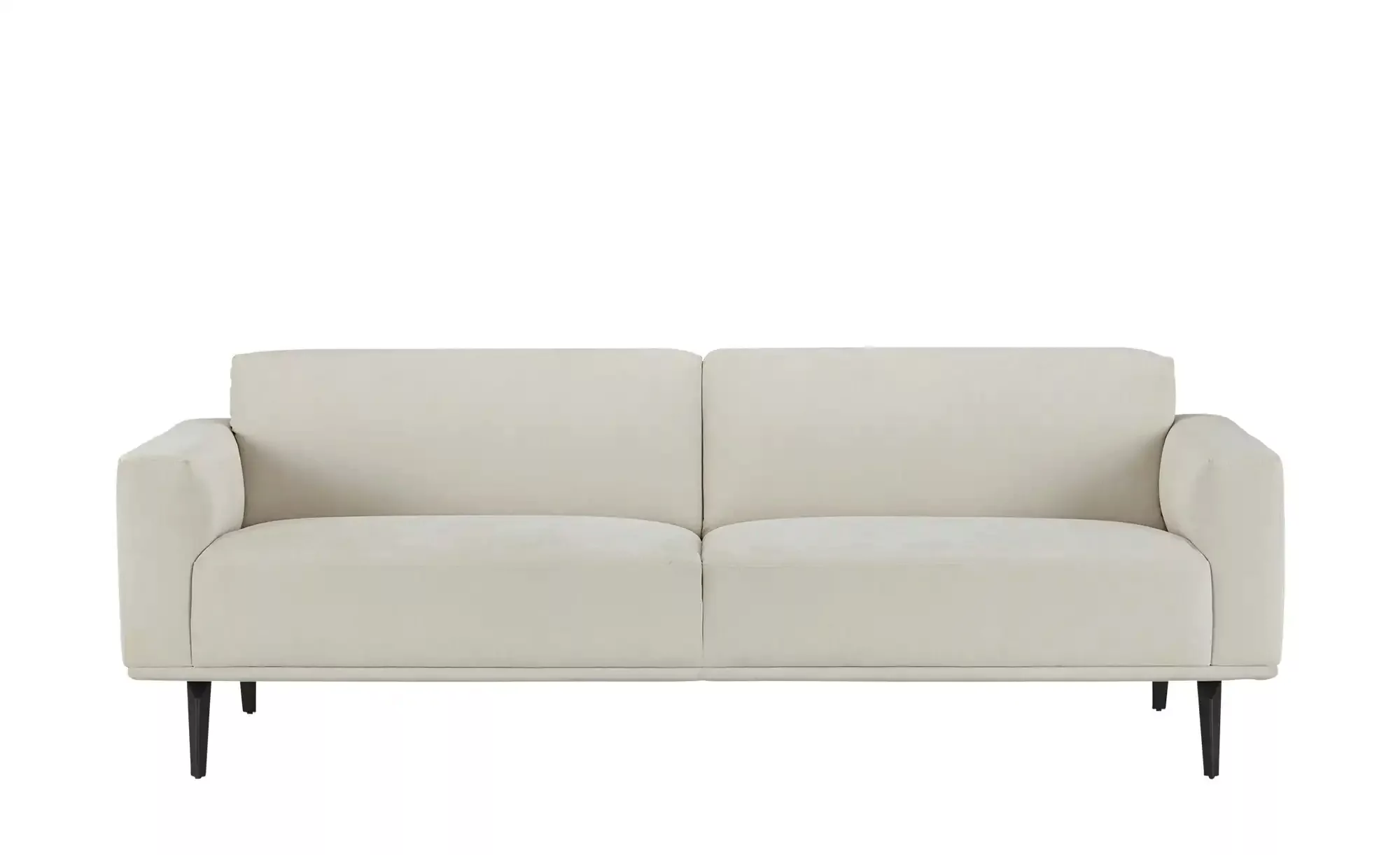 Jette Home Sofa 3-sitzig aus Velours Jette Member  ¦ beige ¦ Maße (cm): B: günstig online kaufen