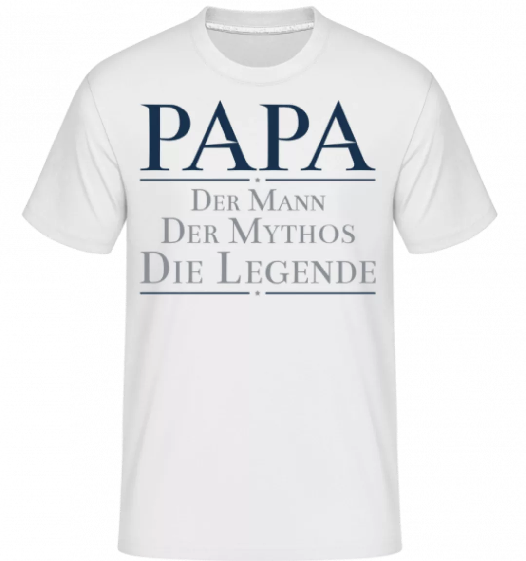 Papa Die Legende · Shirtinator Männer T-Shirt günstig online kaufen