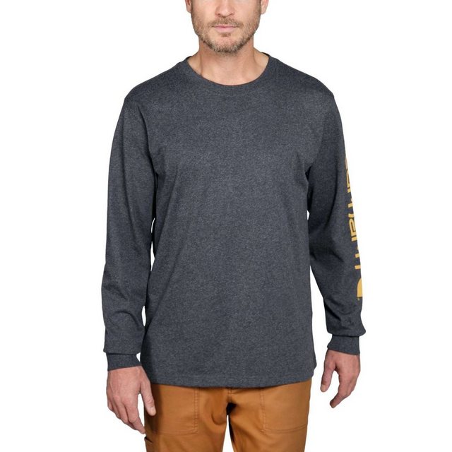 Carhartt Langarmshirt SLEEVE LOGO mit Rundhalsausschnitt günstig online kaufen