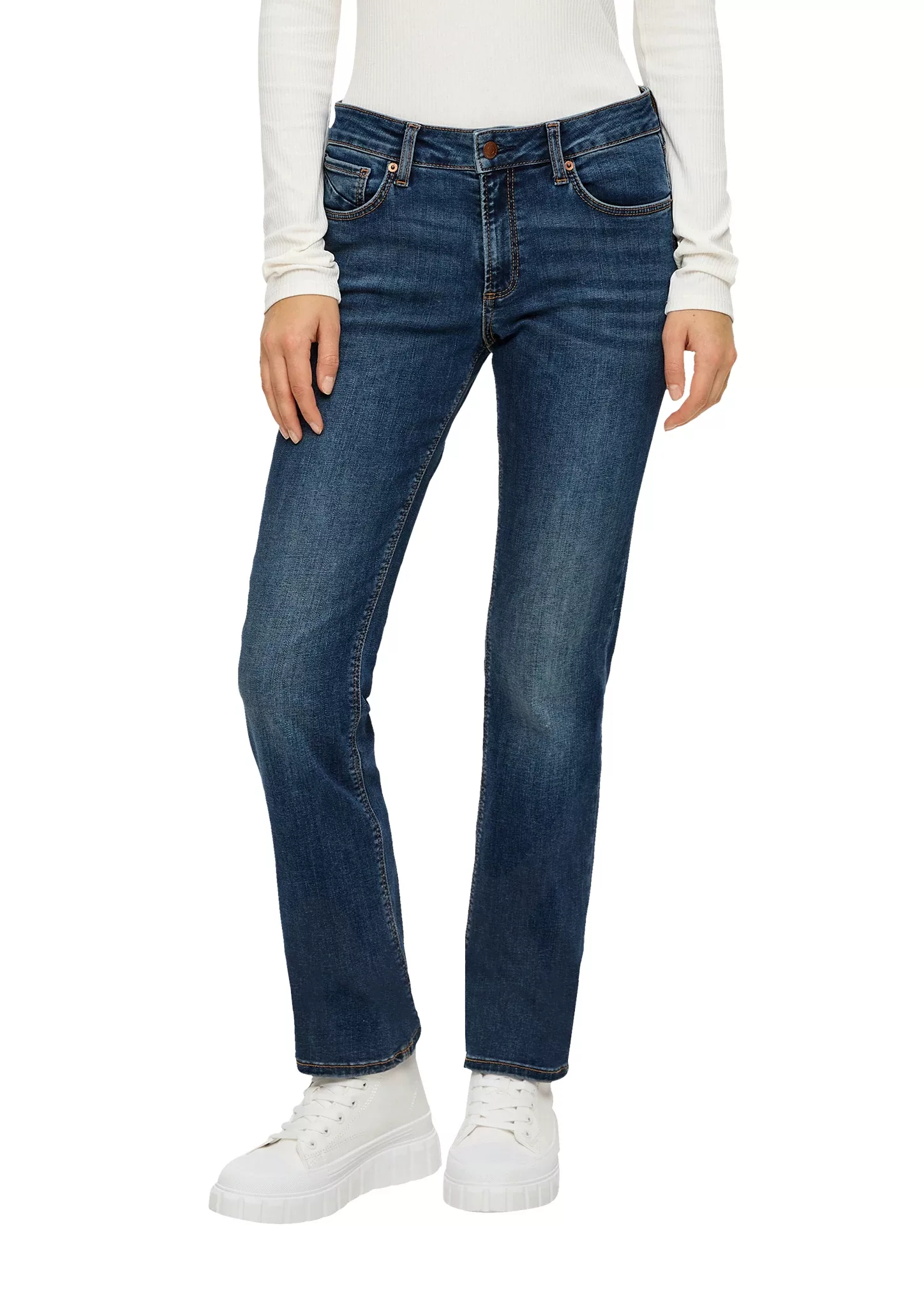 QS 5-Pocket-Jeans "Catie" günstig online kaufen