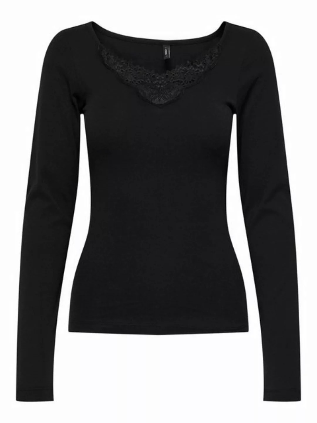 ONLY Langarmshirt ONLKIRA L/S NEW LACE TOP JRS günstig online kaufen