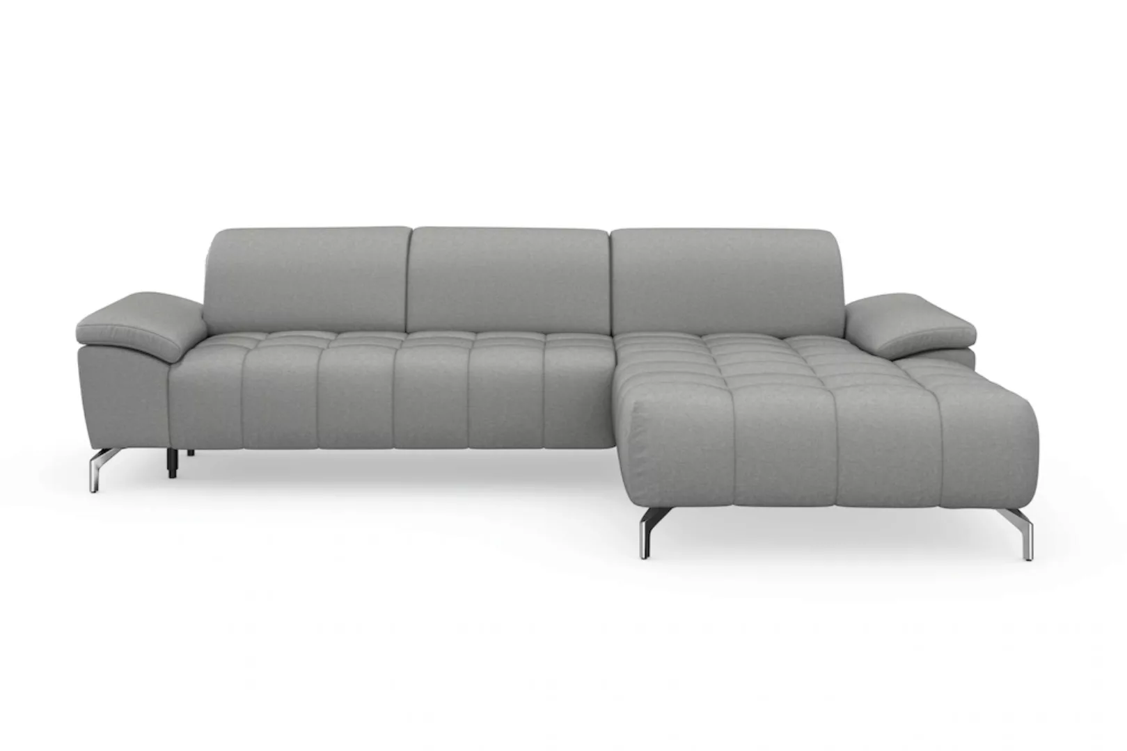 sit&more Ecksofa »Cool L-Form«, wahlweise mit Kopfteilverstellung und Vorzi günstig online kaufen