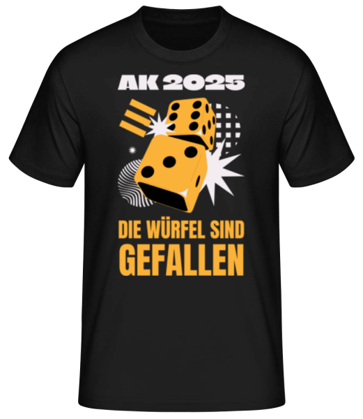 AK 2025 Würfel Gefallen · Männer Basic T-Shirt günstig online kaufen