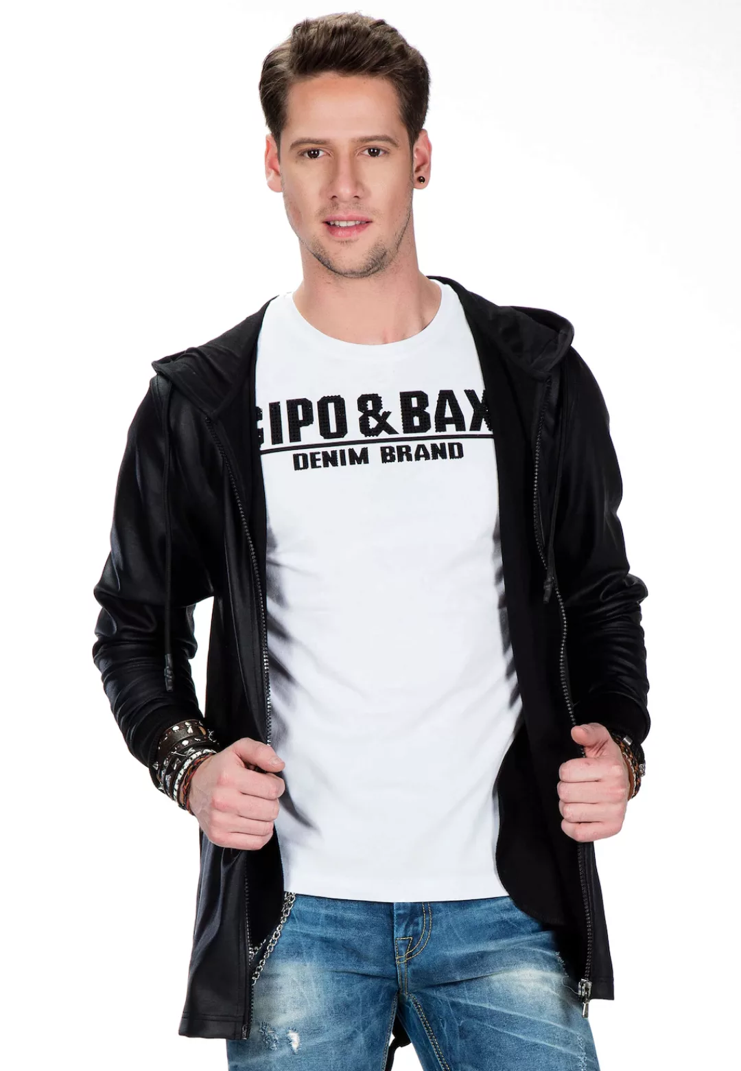 Cipo & Baxx Outdoorjacke, in lässig-eleganter Optik günstig online kaufen