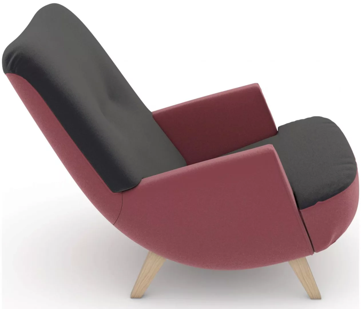 Max Winzer Loungesessel "build-a-chair Borano außergewöhnlicher Sessel, tol günstig online kaufen