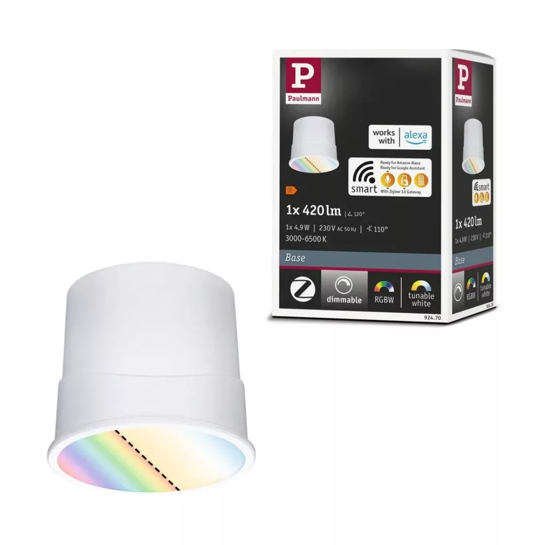 Paulmann LED Einbauleuchte »Base 230V 420lm«, 1 flammig-flammig, Zigbee RGB günstig online kaufen