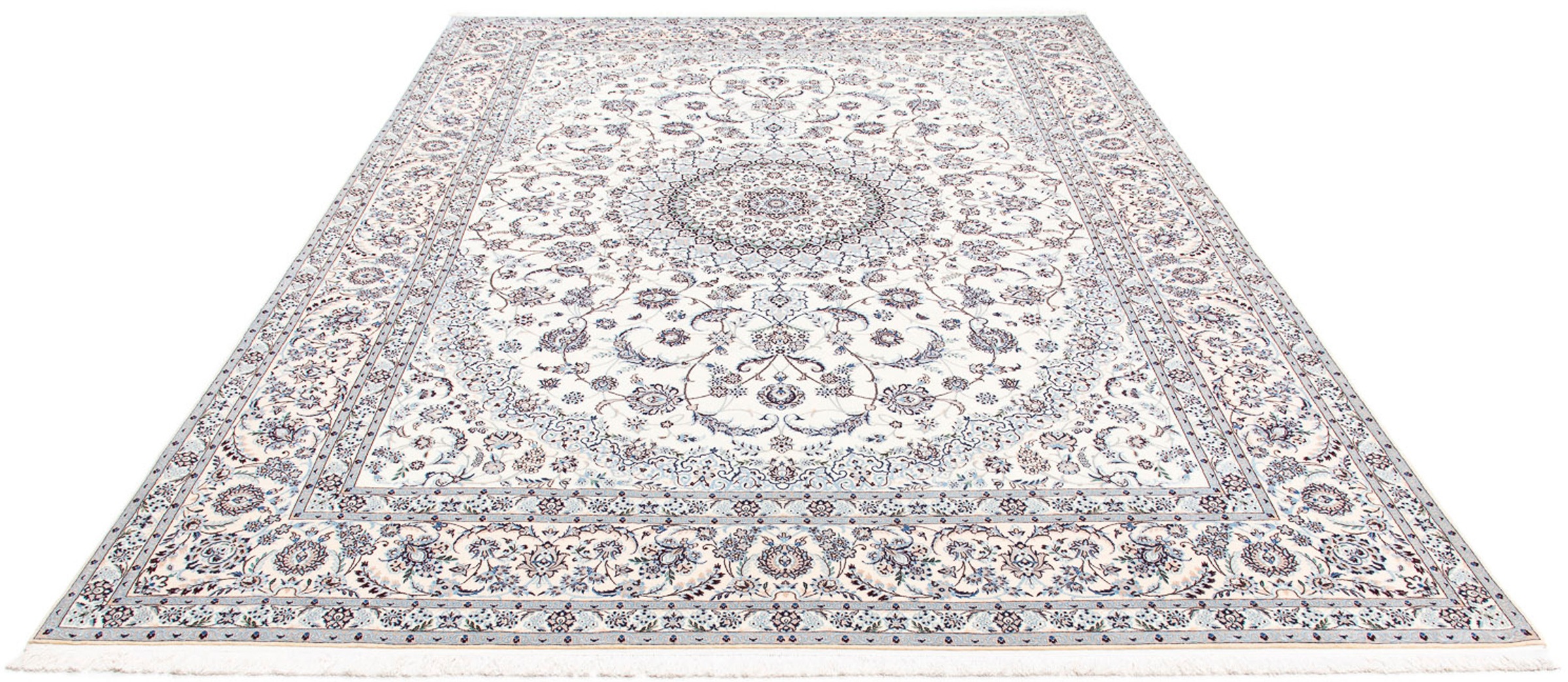 morgenland Orientteppich »Perser - Nain - Premium - 352 x 245 cm - beige«, günstig online kaufen