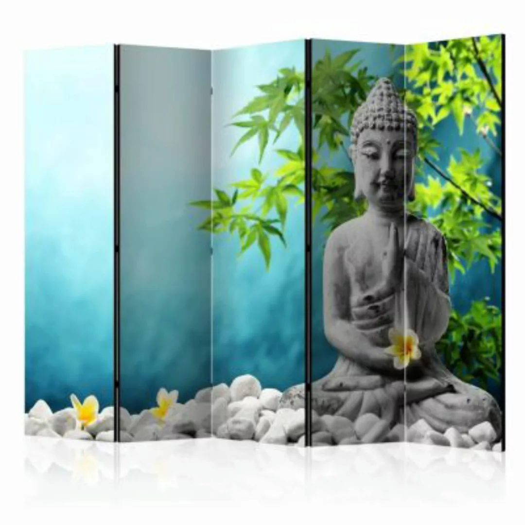 artgeist Paravent Buddha: Beauty of Meditation II [Room Dividers] mehrfarbi günstig online kaufen