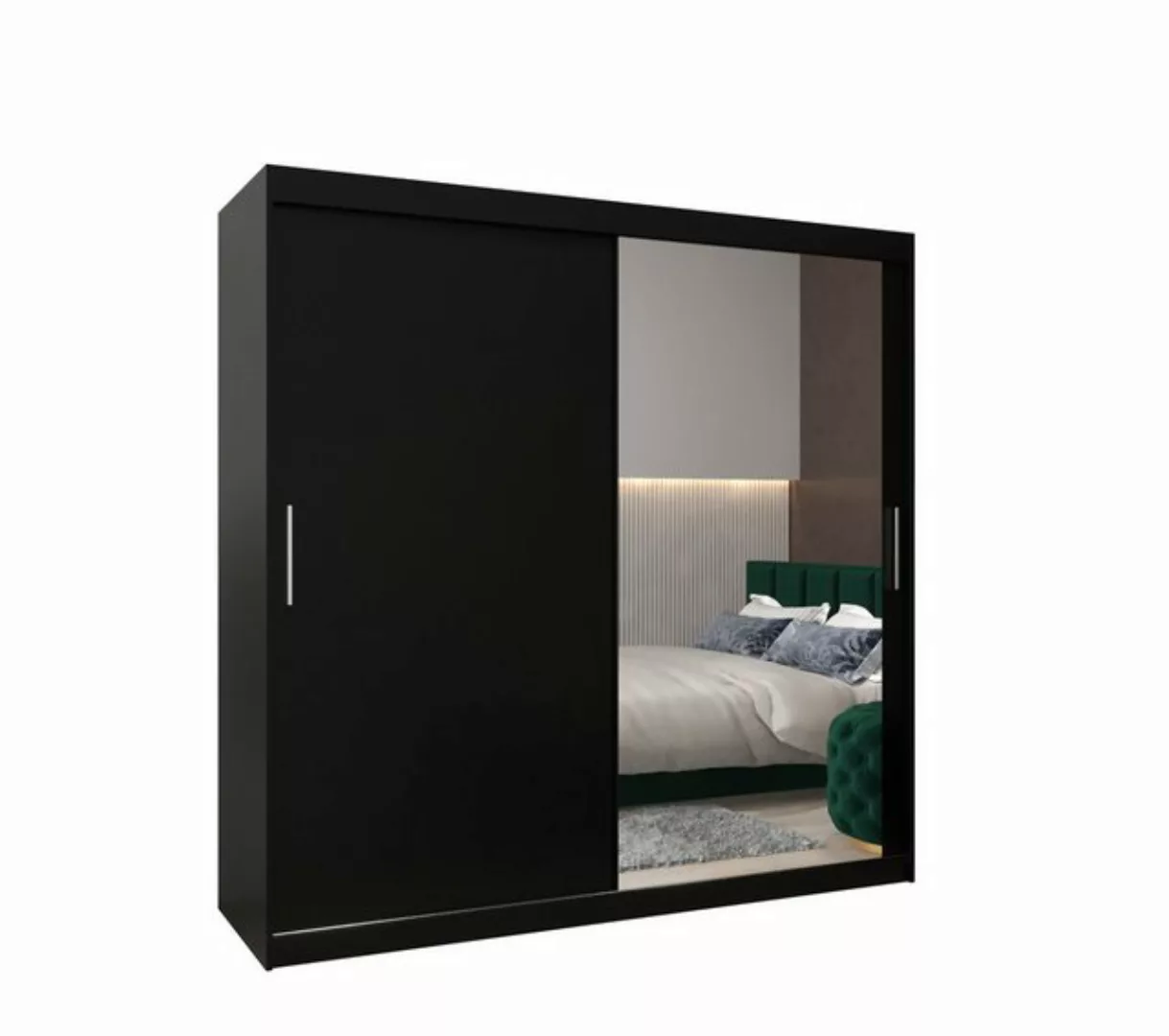 MOEBLO Schiebetürenschrank TORM 2 (Schrank mit Spiegel, mit/ ohne Schublade günstig online kaufen