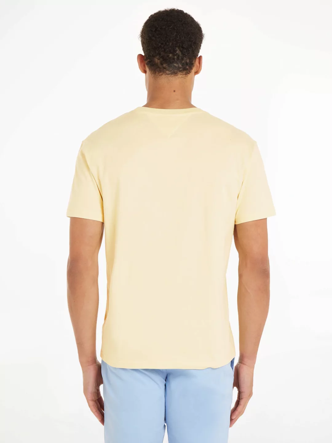 Tommy Jeans T-Shirt "TJM REG LINEAR LOGO TEE EXT", mit Markenlabel günstig online kaufen
