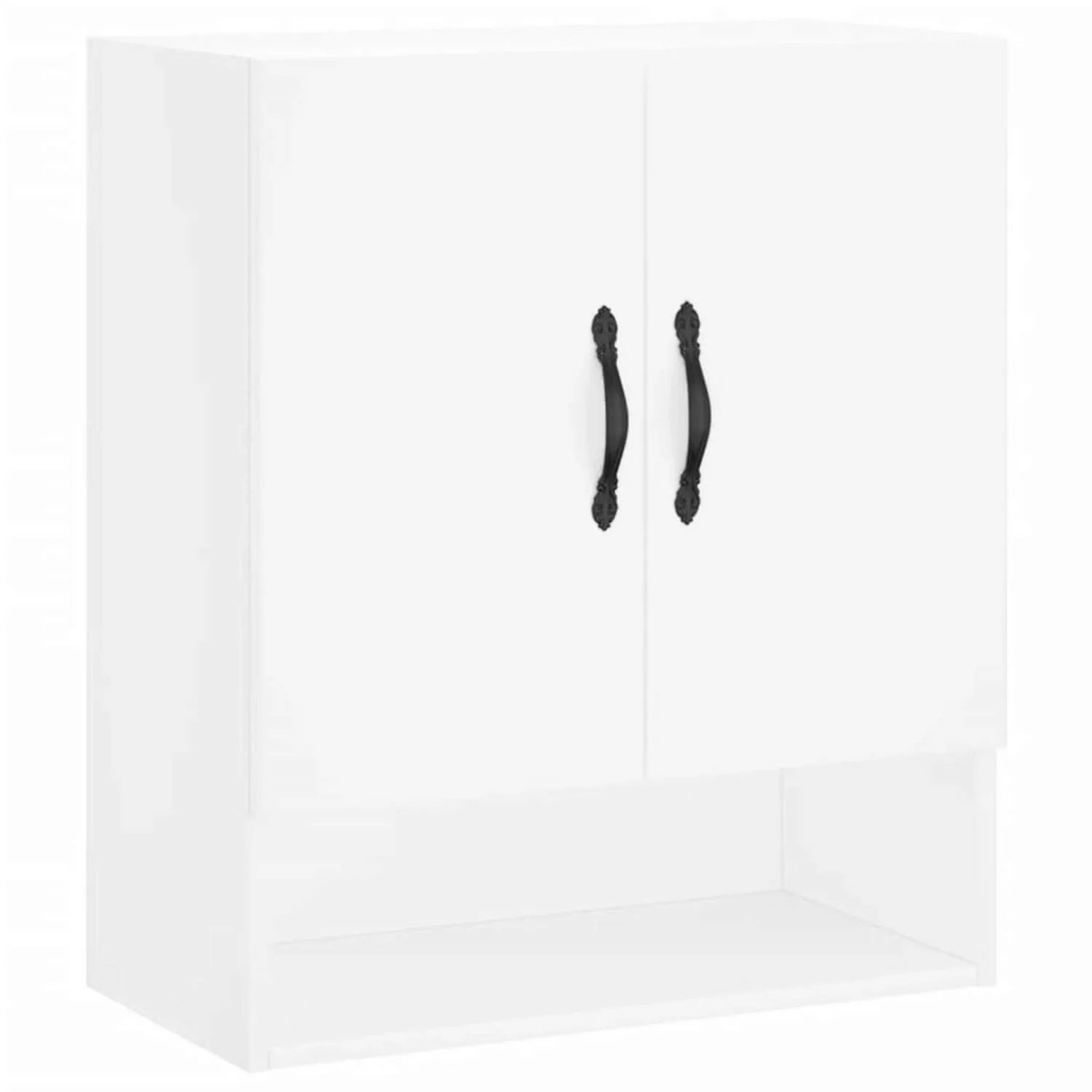 vidaXL Hängeschrank Wandschrank Weiß 60x31x70 cm Holzwerkstoff (1-St) günstig online kaufen