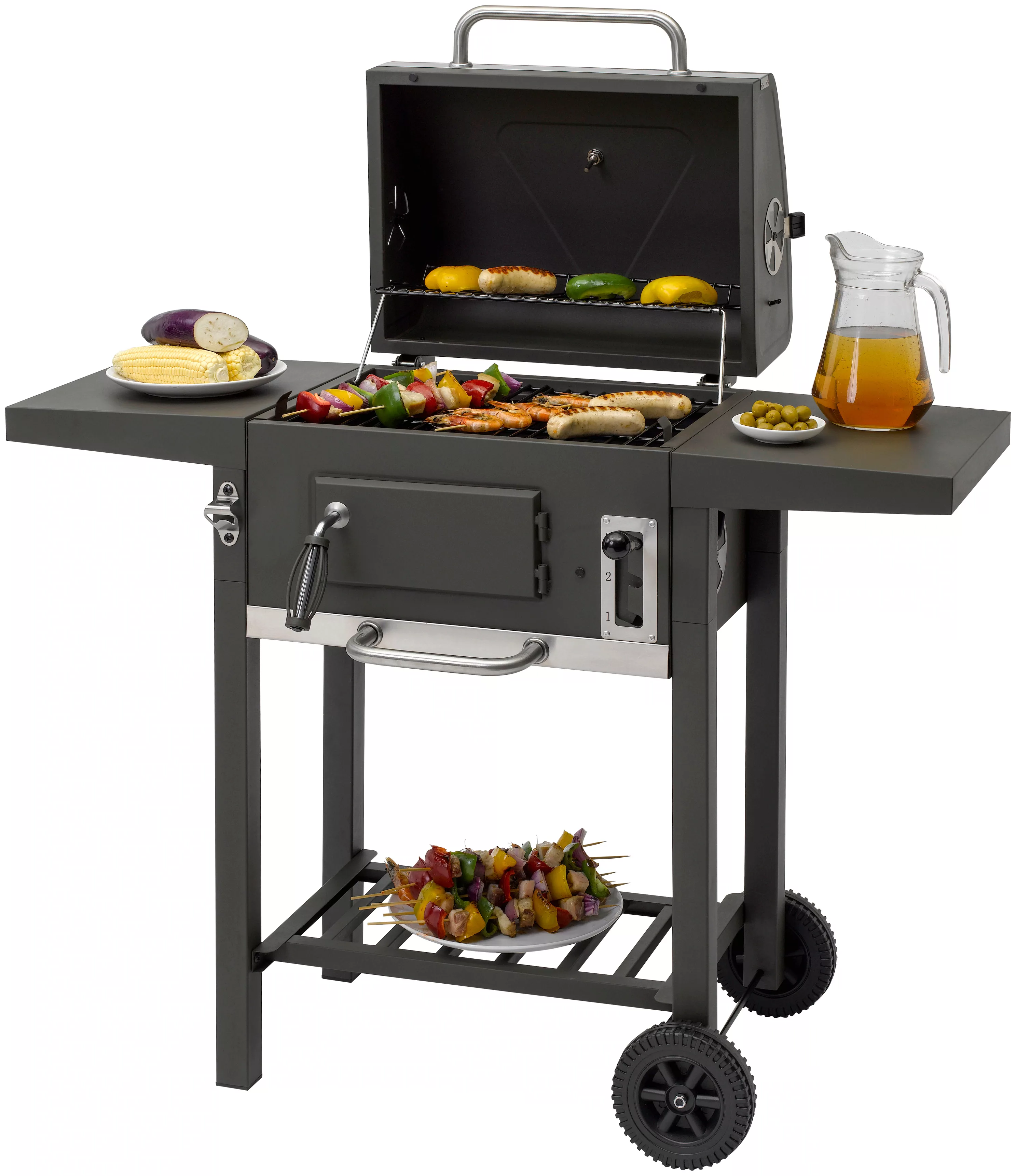 Tepro Holzkohlegrill "Toronto Compakt", BxTxH: 108,5x52x95,5 cm günstig online kaufen