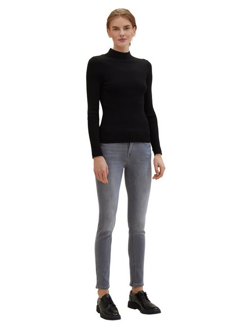 Tom Tailor Damen Hose TAPERED RELAXED - Relaxed Fit - Gestreift günstig online kaufen