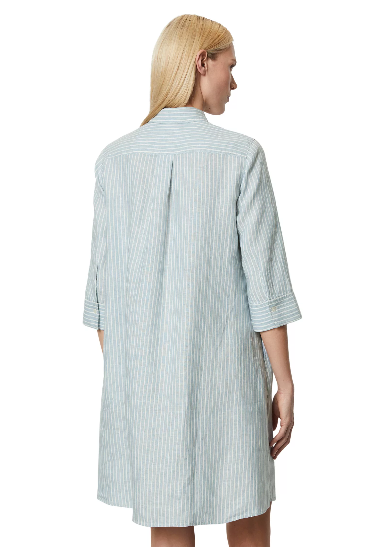 Marc O'Polo Hemdblusenkleid Damen Hemdkleid aus Leinen (1-tlg) günstig online kaufen
