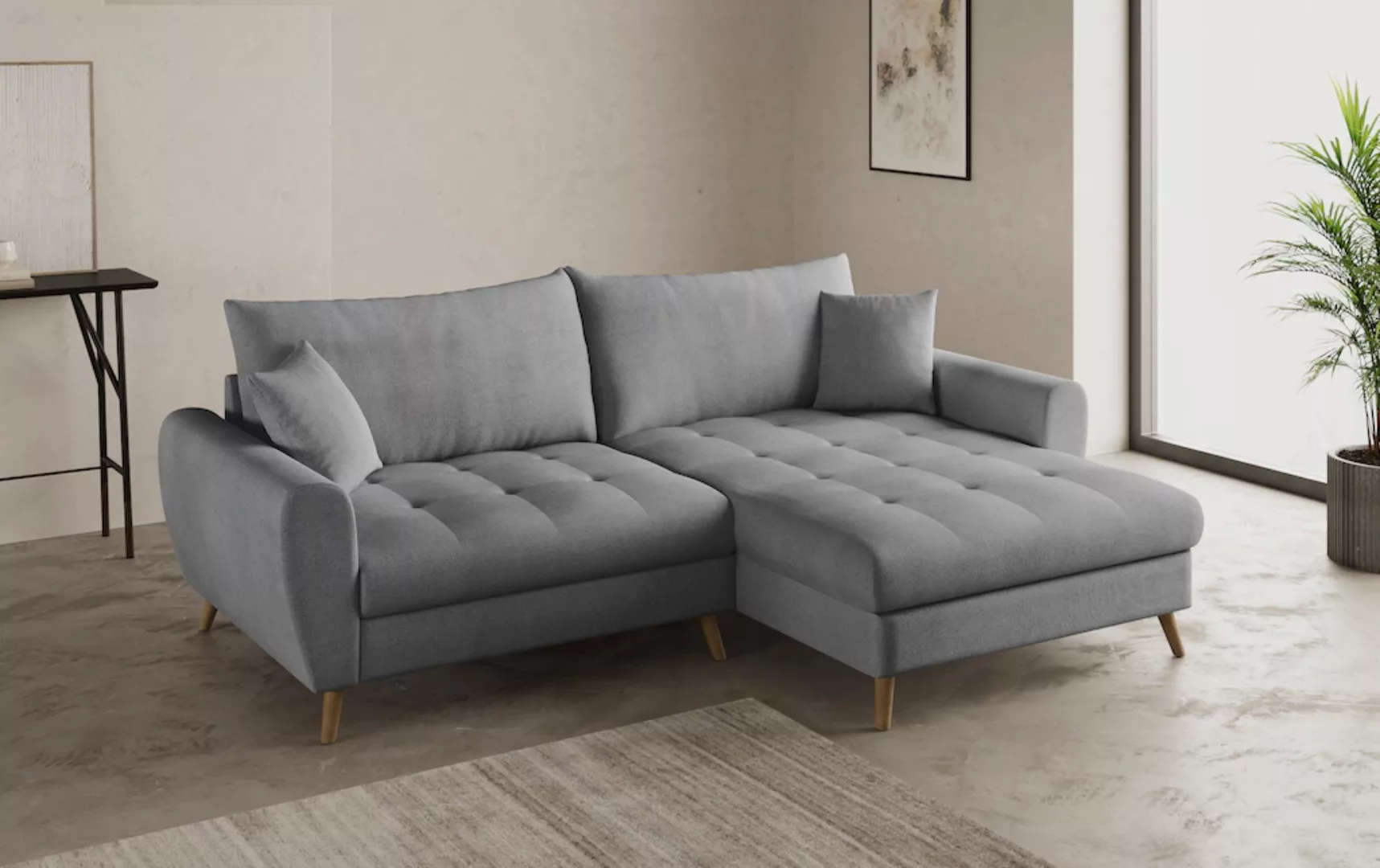 Mr. Couch Ecksofa "Blackburn II, L-Form", Mit Kaltschaumpolsterung bis 140 günstig online kaufen