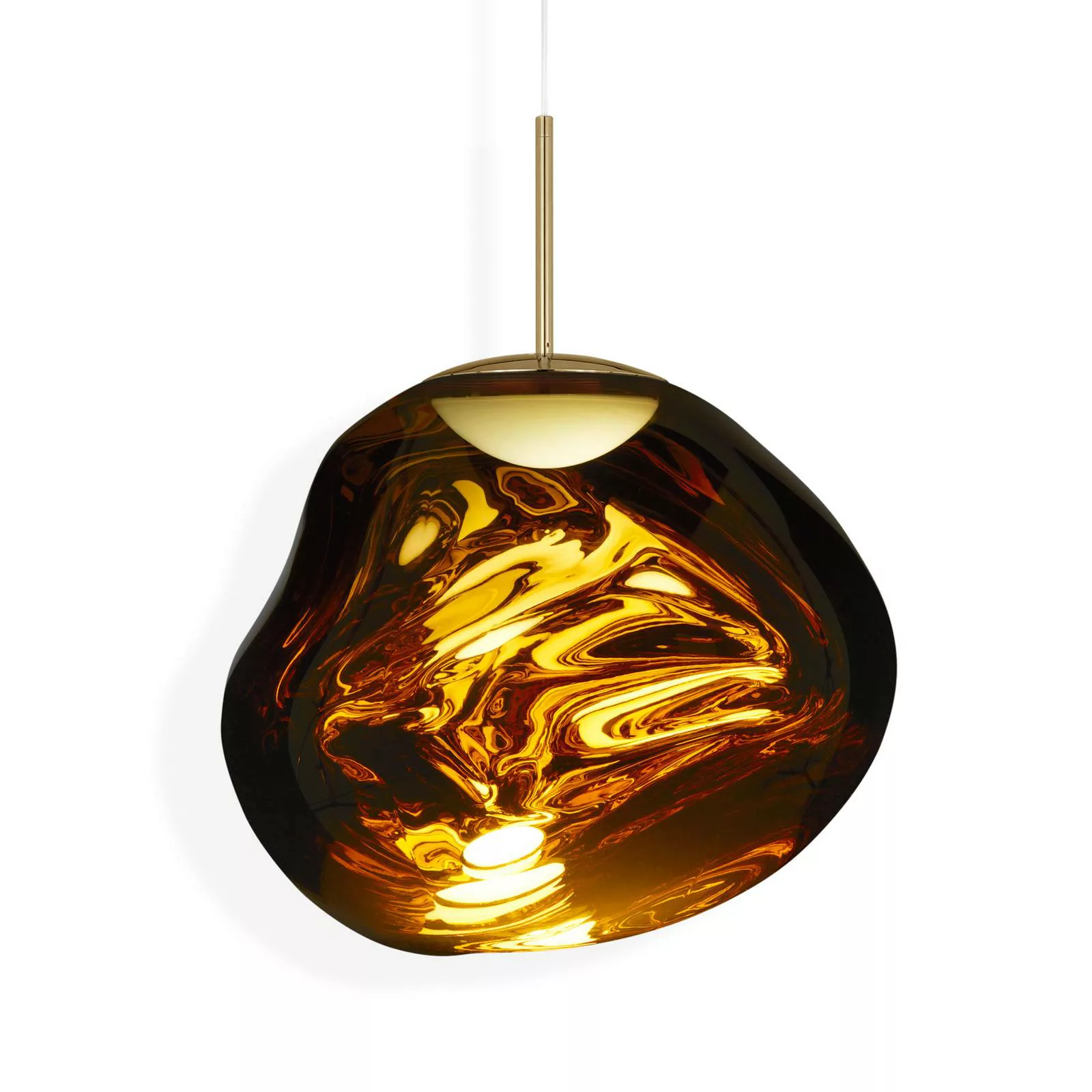 Tom Dixon Melt LED-Hängelampe Ø 50 cm gold günstig online kaufen