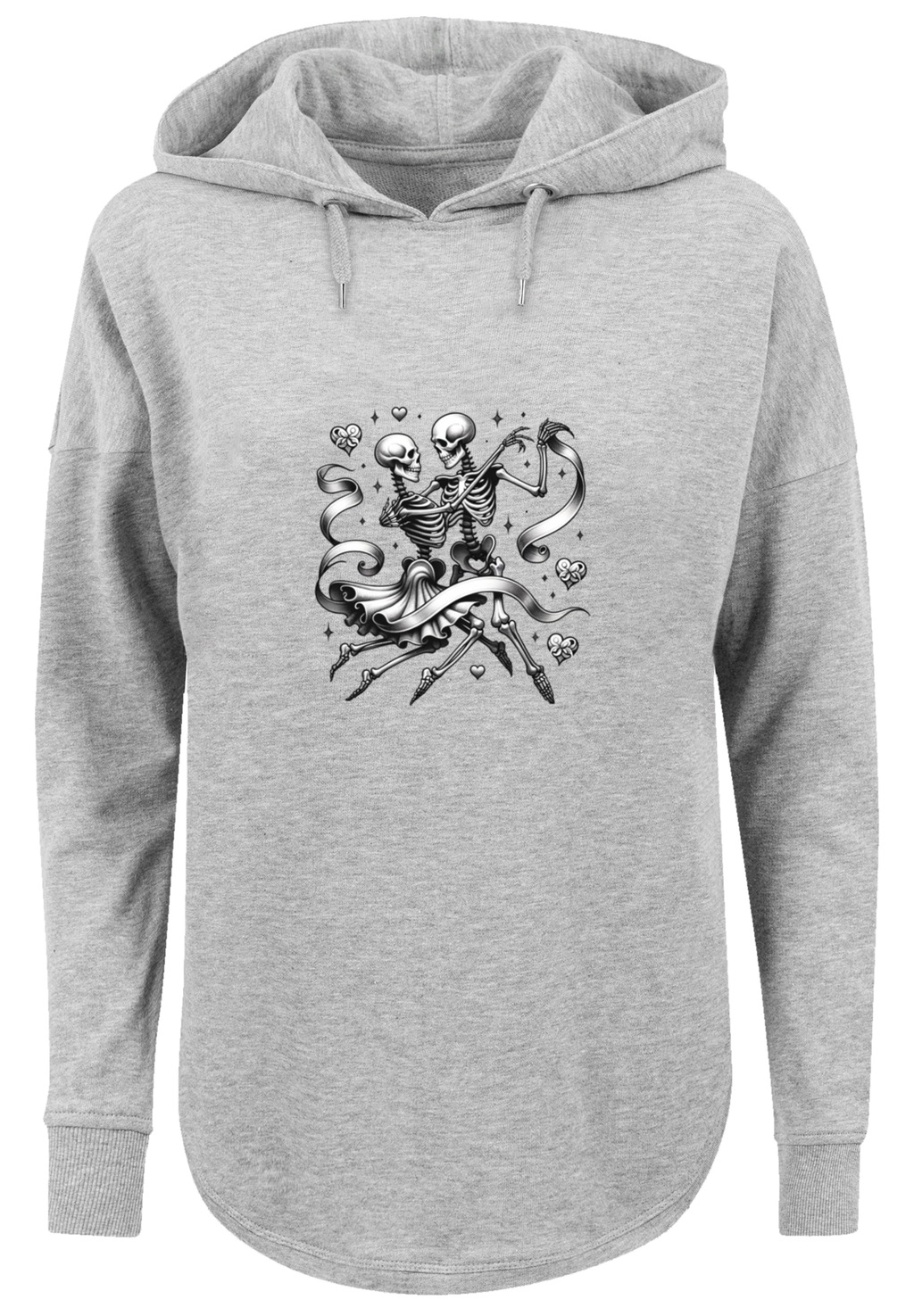 F4NT4STIC Kapuzenpullover "Skelettpaar tanzt mit Band", Premium Qualität günstig online kaufen