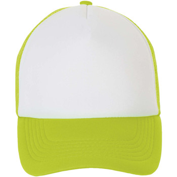 Sols  Mütze BUBBLE Blanco Verde Neon-GORRA DE MALLA DE 5 PANELES günstig online kaufen