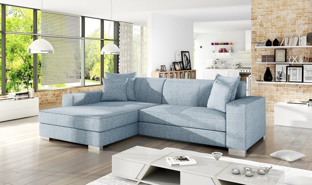 ALTDECOR Ecksofa MEXIC, Couch mit Schlaffunktion, Wohnzimmer - Wohnlandscha günstig online kaufen
