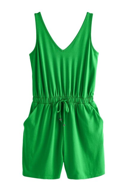 Next Playsuit Jersey-Einteiler mit V-Ausschnitt (1-tlg) günstig online kaufen