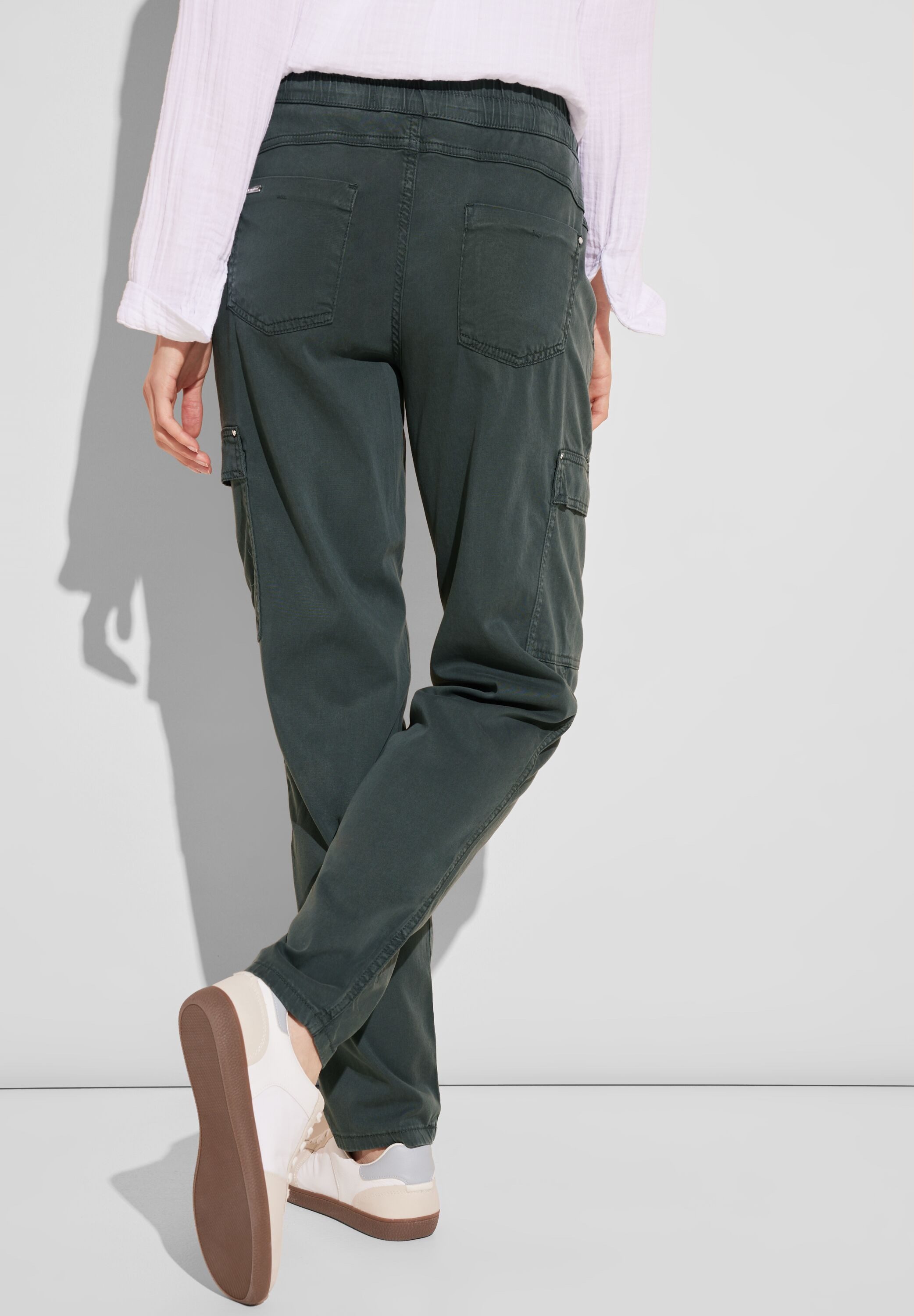 STREET ONE Cargohose im Jogging-Stil günstig online kaufen