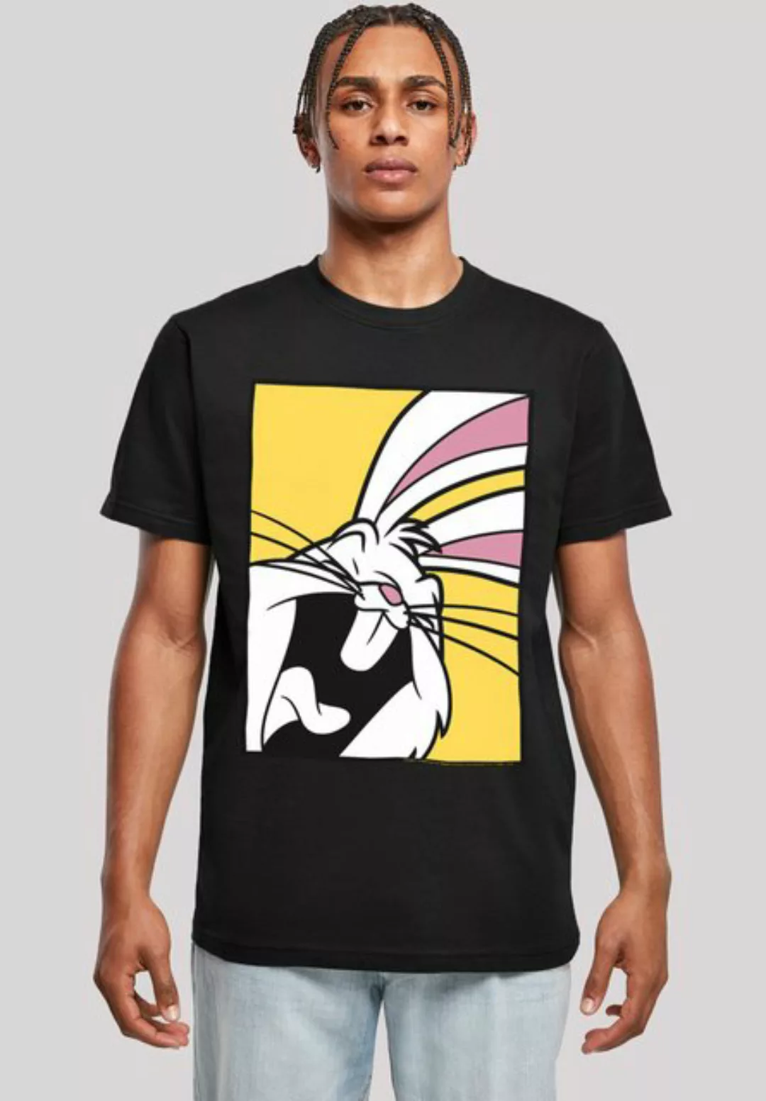 F4NT4STIC T-Shirt Looney Tunes Bugs Bunny Laughing Print günstig online kaufen