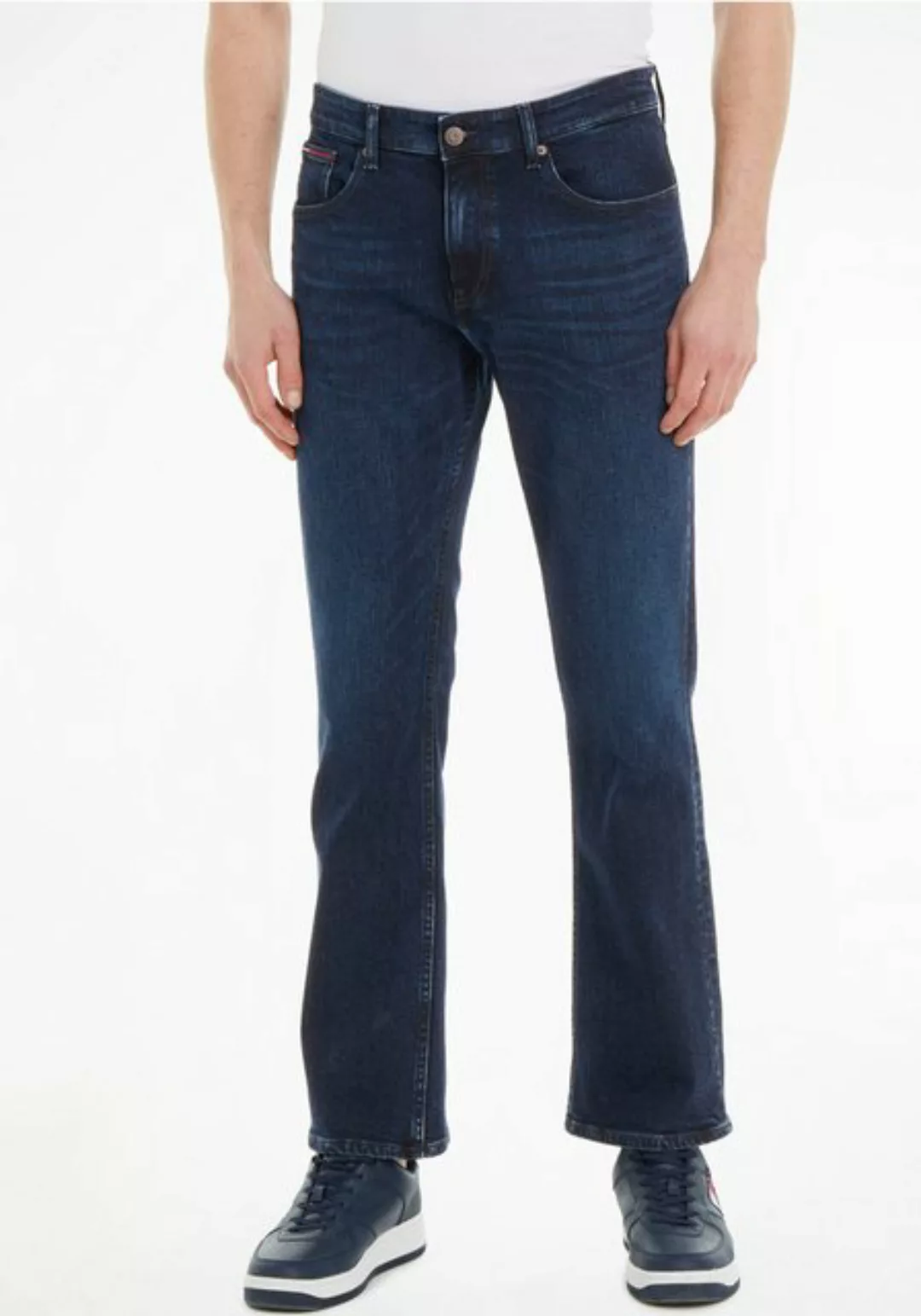 Tommy Jeans Slim-fit-Jeans SCANTON Y SLIM mit Tommy Jeans Knopf & Nieten günstig online kaufen