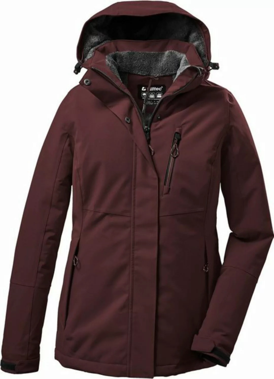 Killtec Anorak KOW 140 WMN JCKT DUNKELWEINROT günstig online kaufen