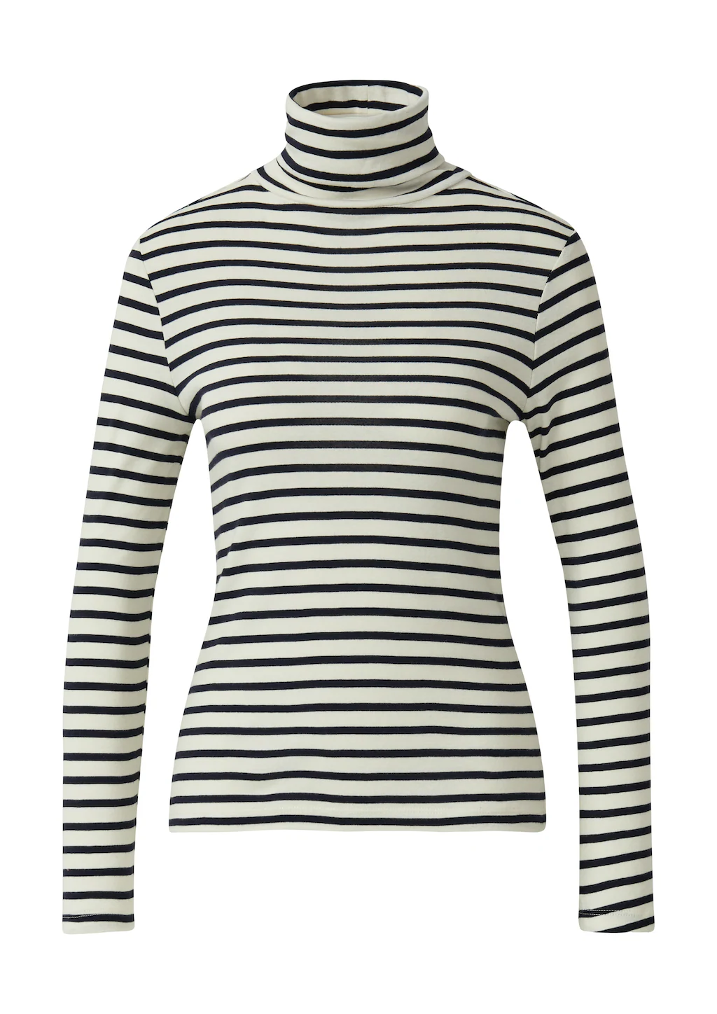 s.Oliver Rollkragenshirt, mit Streifen Muster günstig online kaufen