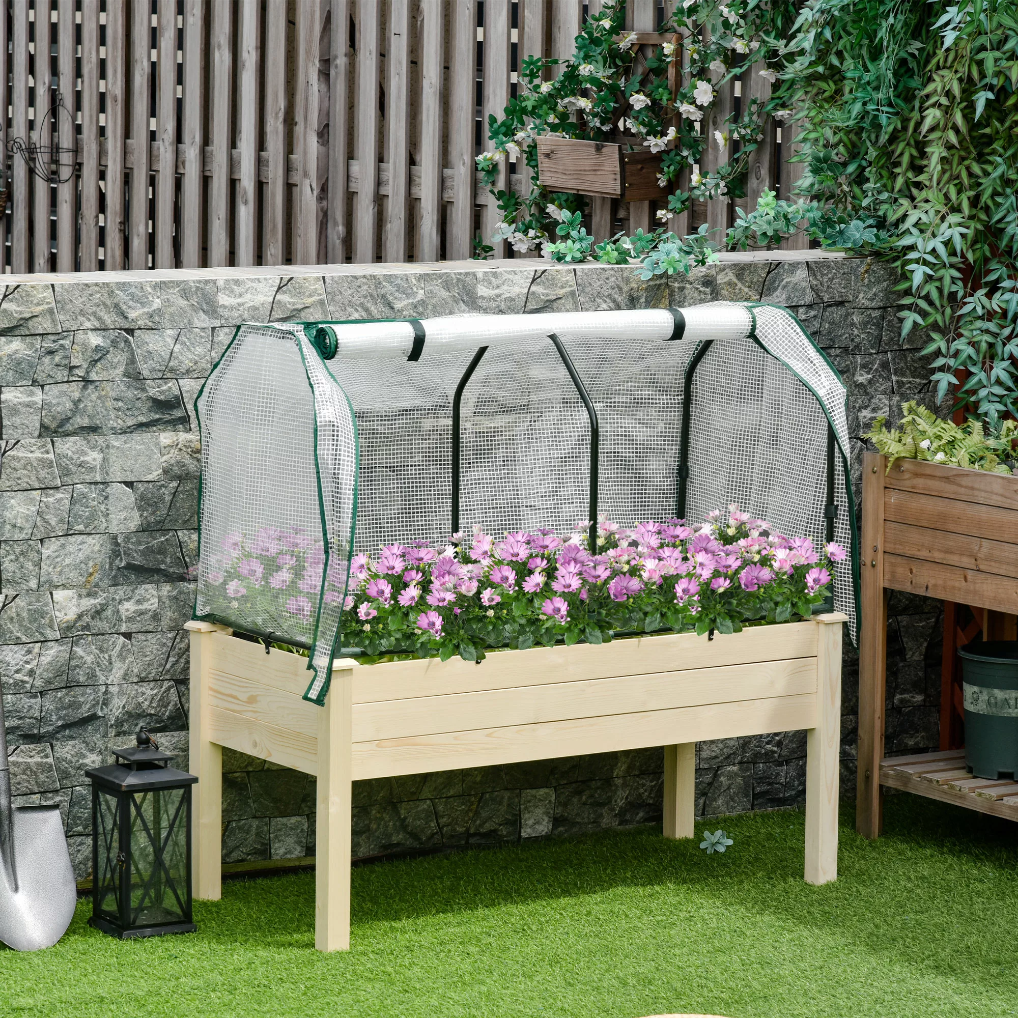 Outsunny Hochbeet Pflanzkasten (Blumenkasten, 1 St., günstig online kaufen