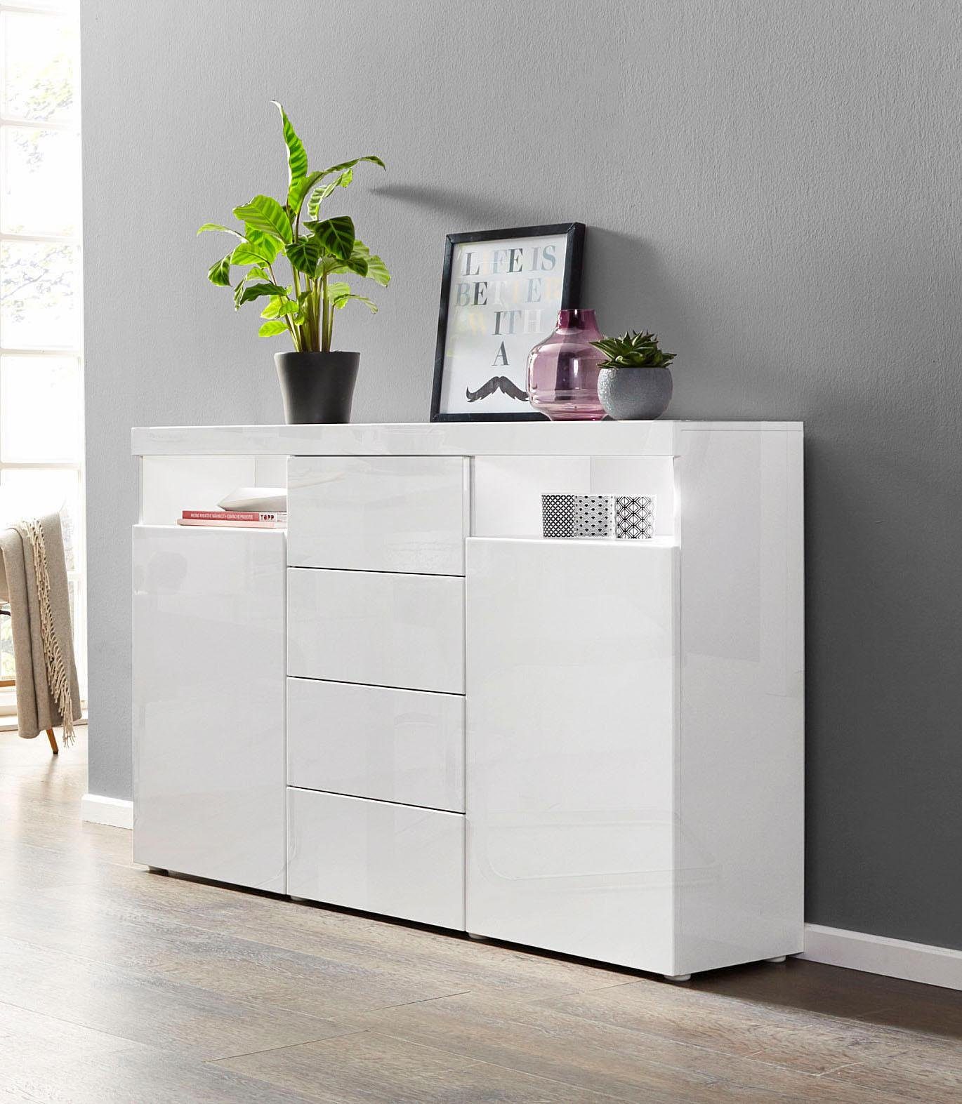borchardt Möbel Highboard "Kapstadt", Breite 139 cm günstig online kaufen