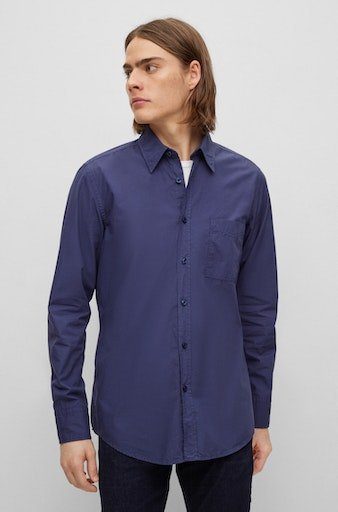BOSS ORANGE Langarmhemd Relegant mit praktischer günstig online kaufen