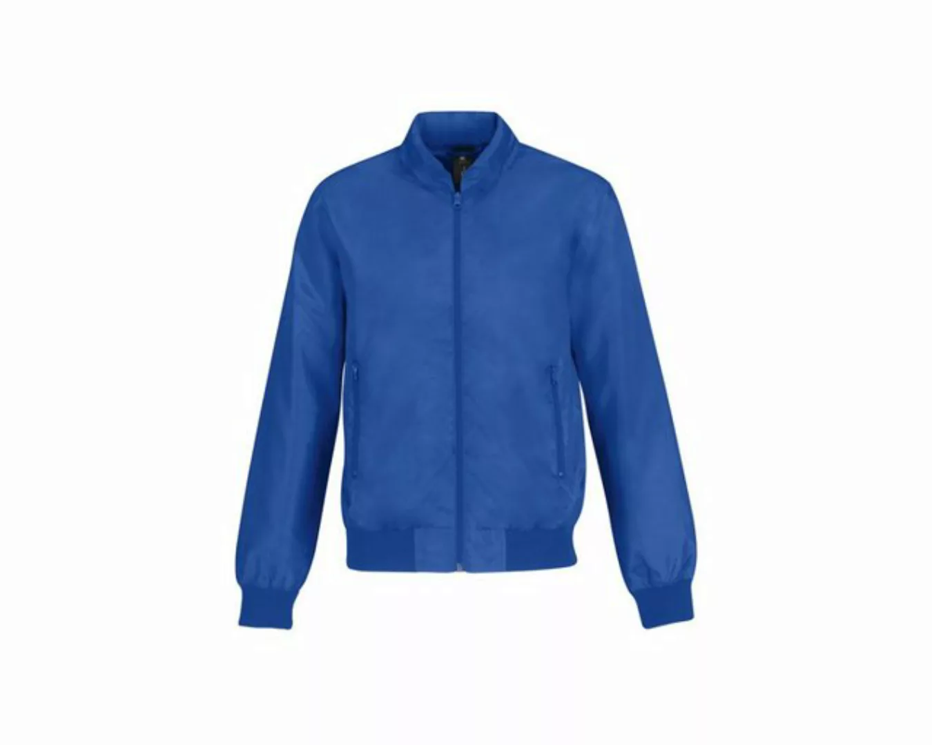 B&C Bomberjacke Herren Leichte Jacke Windbreaker Blau günstig online kaufen