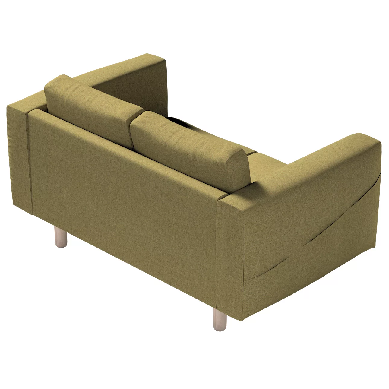 Bezug für Norsborg 2-Sitzer Sofa, olivgrün, Norsborg 2-Sitzer Sofabezug, Ma günstig online kaufen