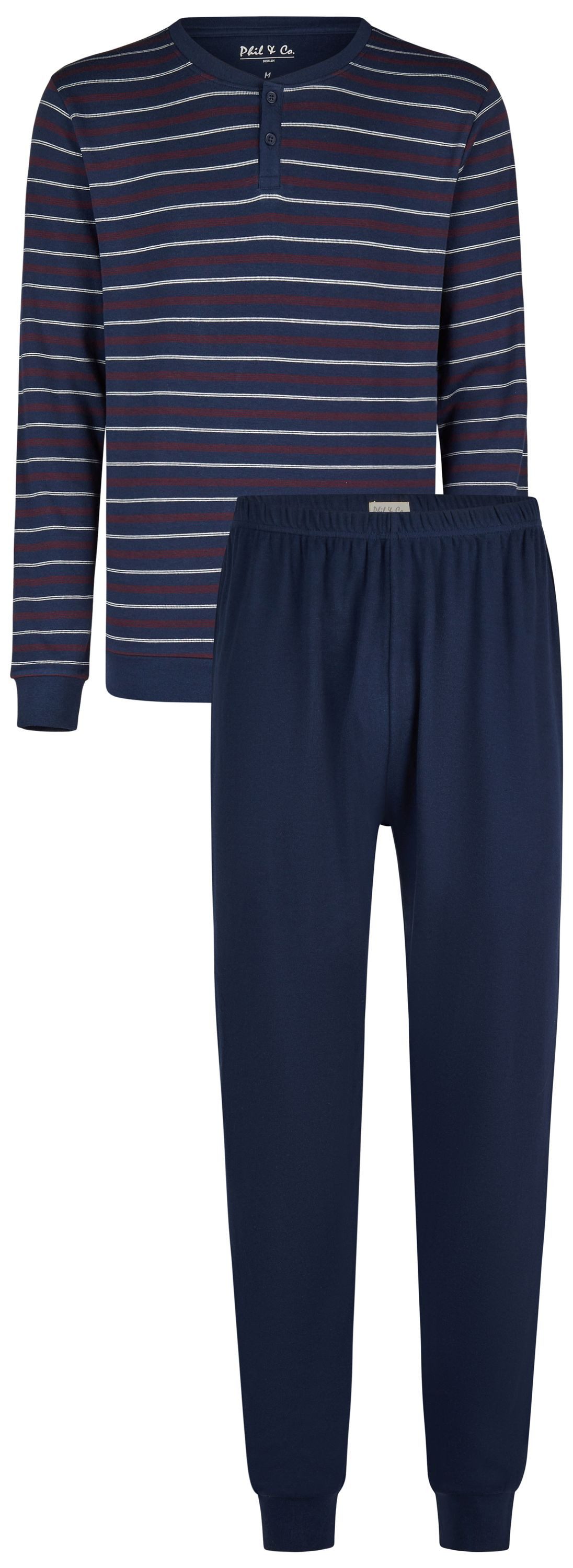 Phil & Co. Schlafanzug Casual (Set, günstig online kaufen
