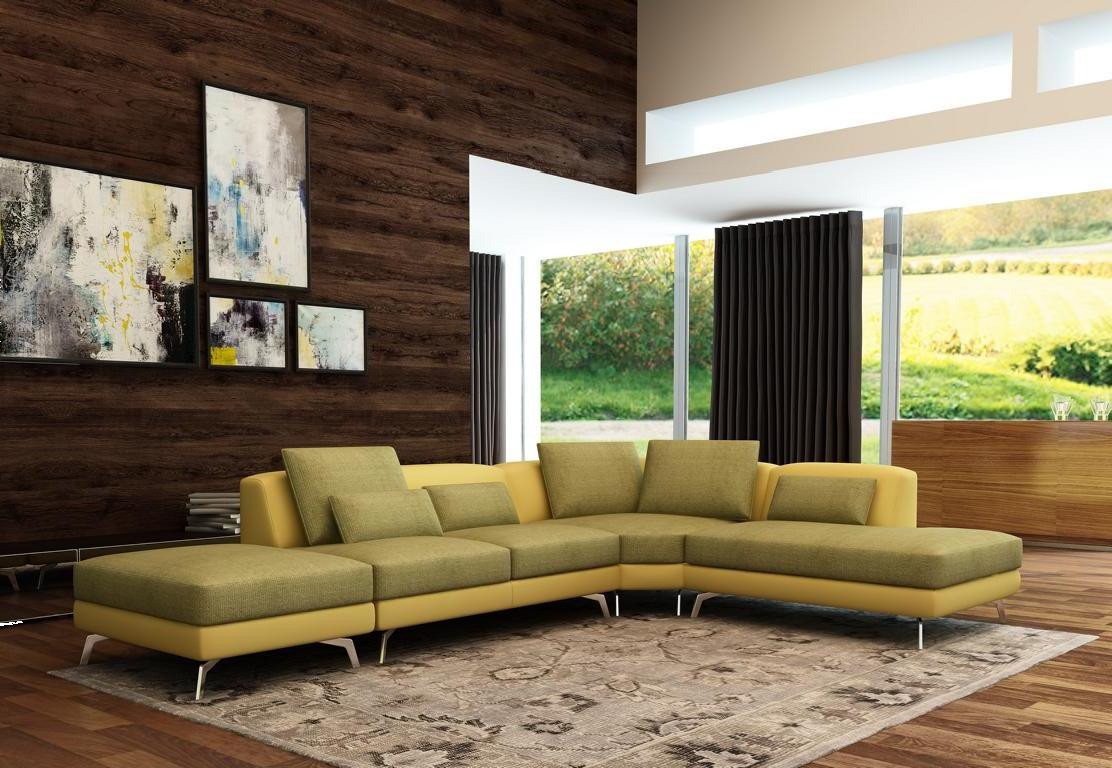 Xlmoebel Ecksofa Modernes Ledersofa mit Eckfunktion und stilvollem Design 5 günstig online kaufen