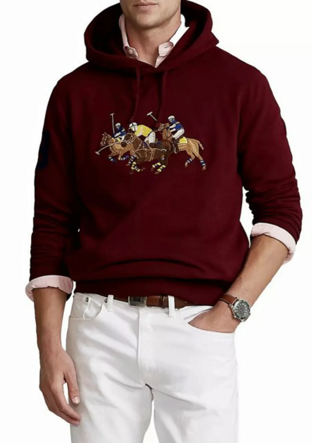 Polo Ralph Lauren Hoodie Triple Pony Sweatshirt Big-Tall Kollektion Aufgest günstig online kaufen