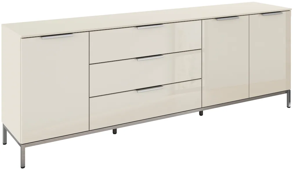 rauch Kombikommode "Kommode Türkommode Sideboard Kombikommode FLIPP mit Gla günstig online kaufen