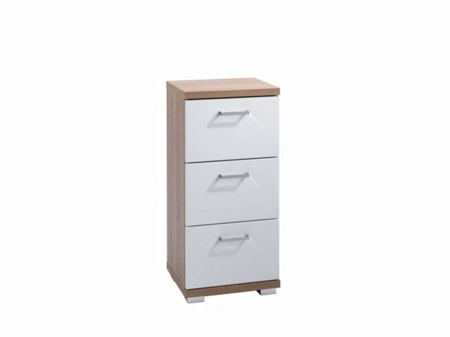 byLIVING Badkommode "Nebraska", Breite 35 cm, Badezimmerschrank mit Metallg günstig online kaufen