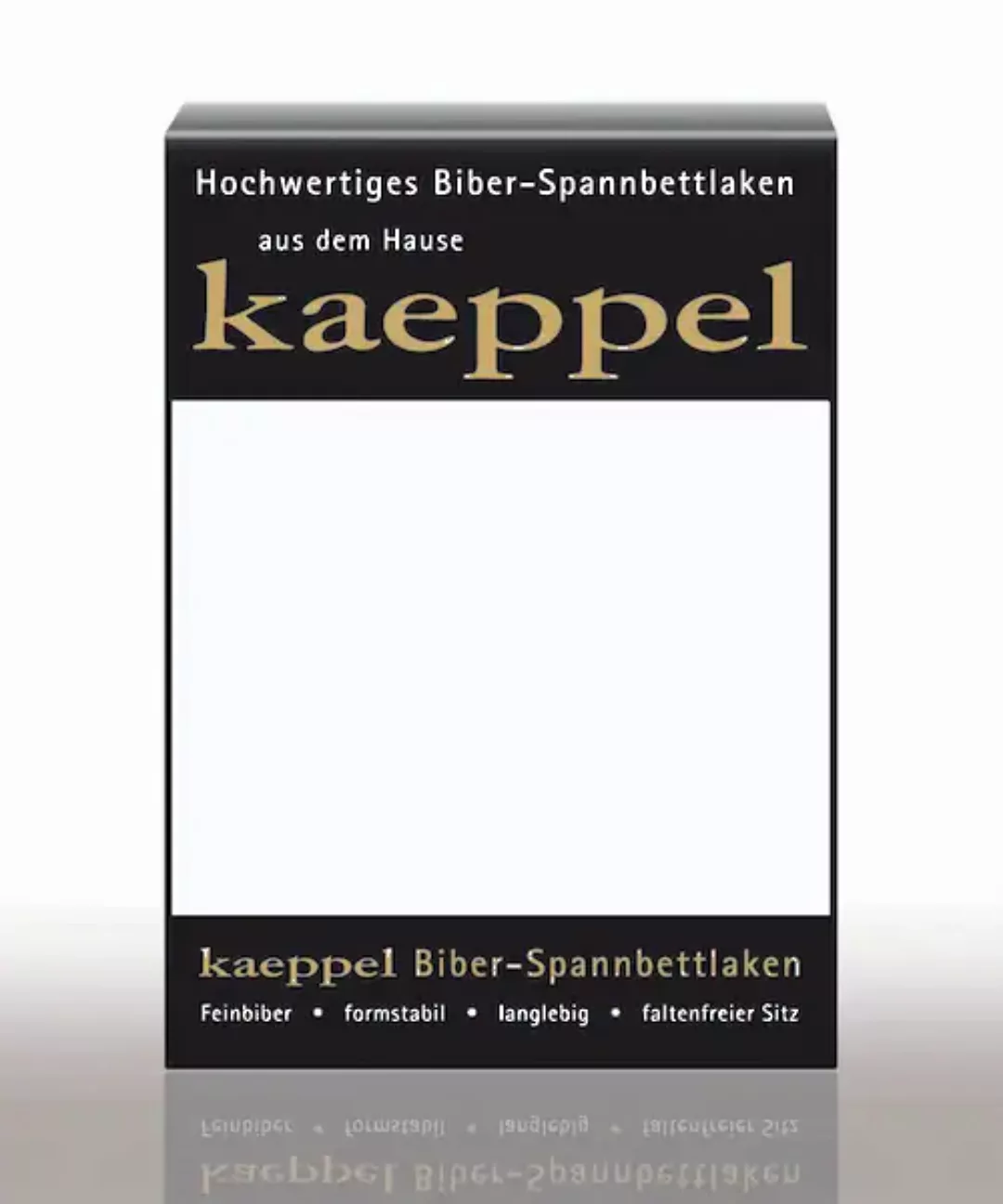 Kaeppel Spannbettlaken »Spannbettlaken Biber«, 100% Baumwolle, kuschelig we günstig online kaufen