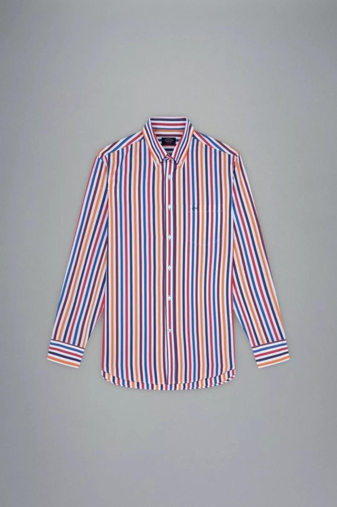 PAUL & SHARK Langarmhemd Hemd aus Baumwollpopeline günstig online kaufen