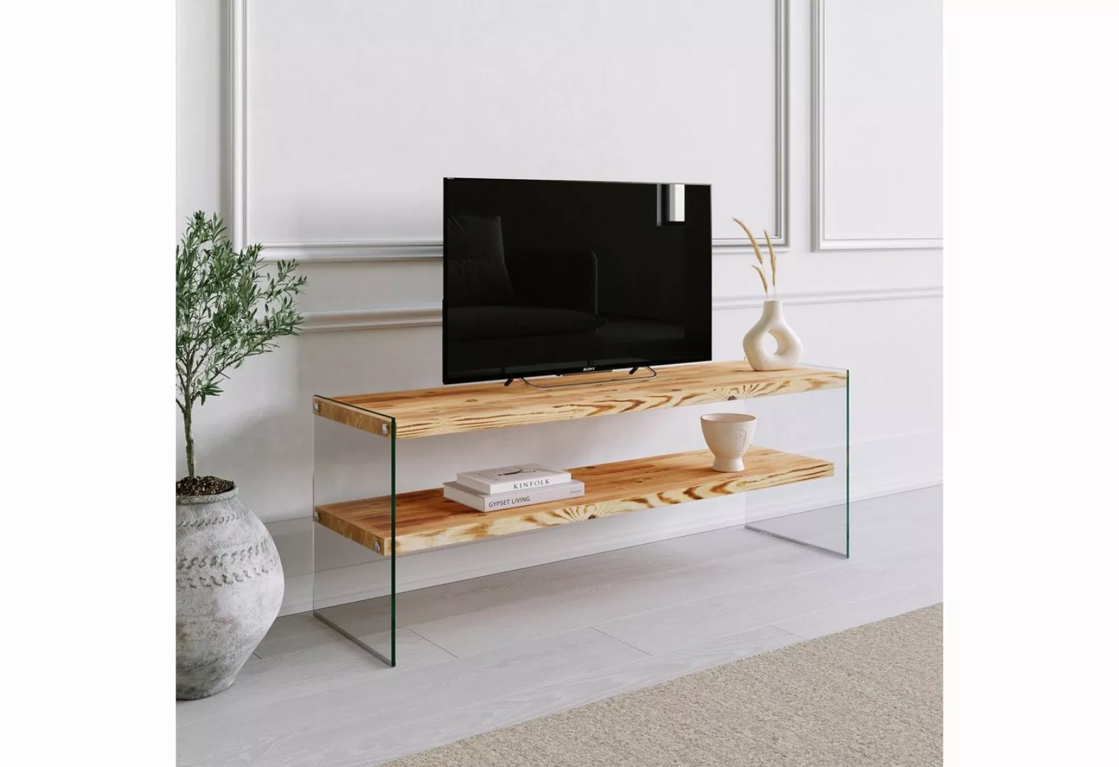 Skye Decor TV-Schrank Schränke, 45x120x35 cm, 100% Kiefer Massivholz günstig online kaufen