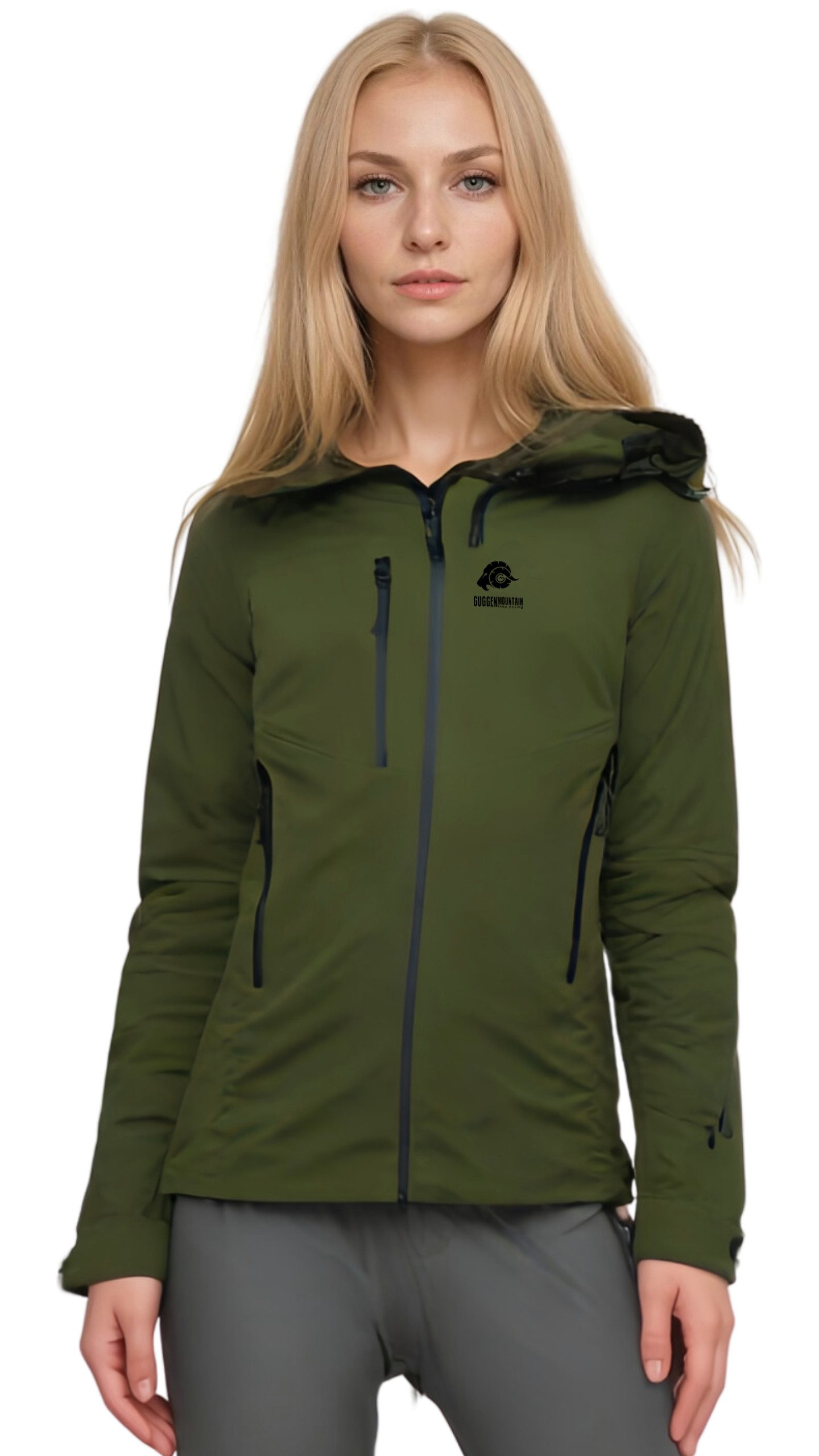 GUGGEN Mountain Hardshelljacke Damen Allwetter Hardshelljacke günstig online kaufen
