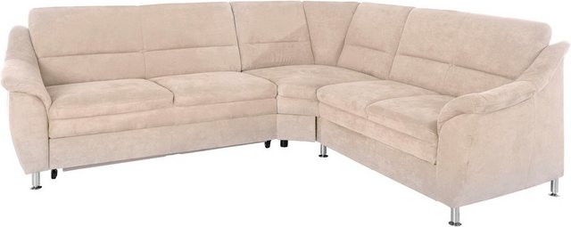 Places of Style Ecksofa Cardoso L-Form, mit Trapezecke für mehr Sitzkomfort günstig online kaufen